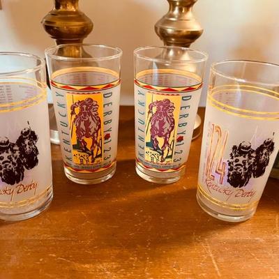 Kentucky Derby glasses