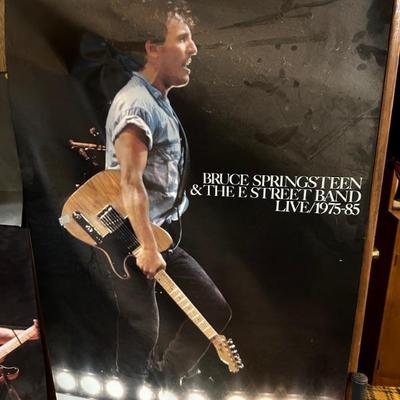 Vintage Bruce Springsteen plster