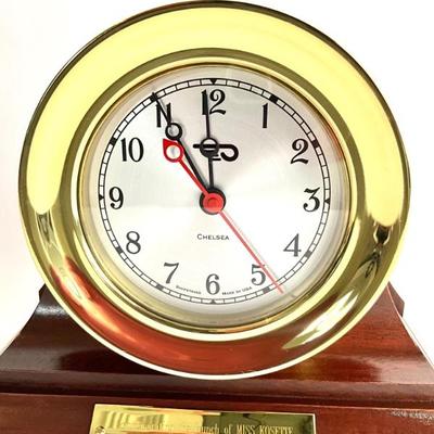 962 Chelsea Ships Strike Mantle Clock 