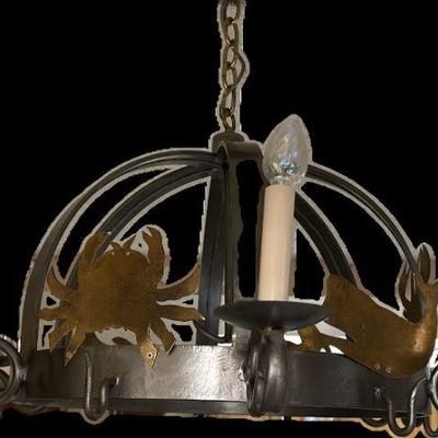 $50 Metal Chandelier