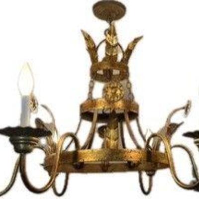 $50 Metal Chandelier