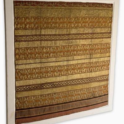 $250 Gold Thread wall art