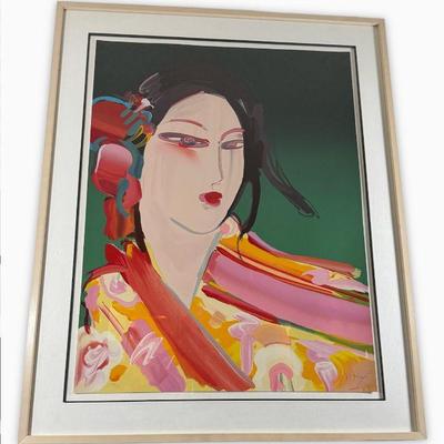 $3,000 Peter Max Asia Seriograph