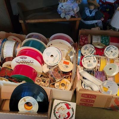 Vintage holiday ribbon