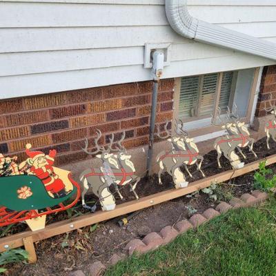 Vintage Christmas Roof decor