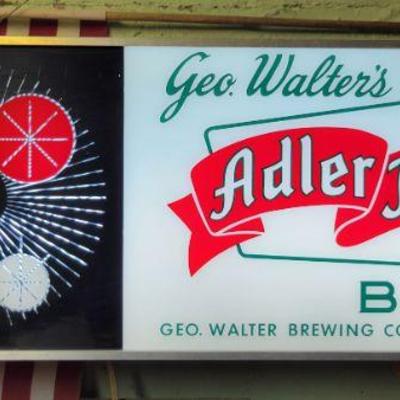 Adler Brau Sign (rare)