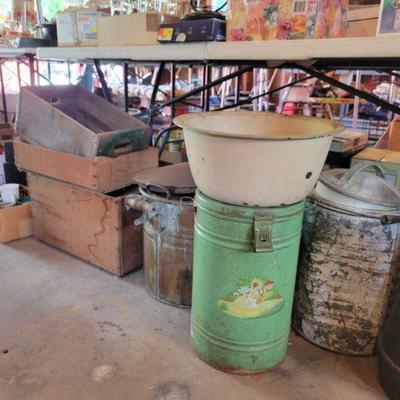 Crates and Tins
