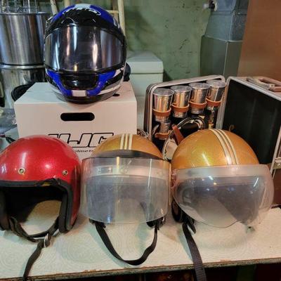 Vintage helmets