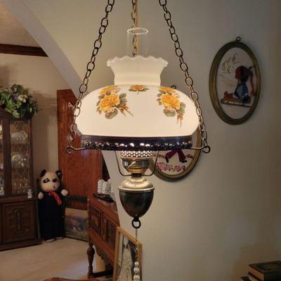 You guessed it.....another hanging lamp