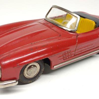 Vintage Japan Mercedes Benz 300SL Tin Friction Car