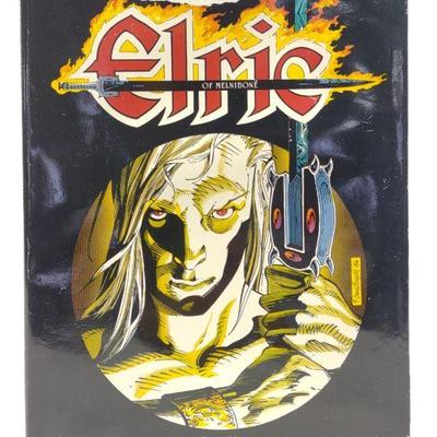 S/N 1986 Michael Moorcock Elric of Melnibone Book