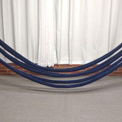 (6) Post & Rope Barriers / Lawrence 310 Stanchions