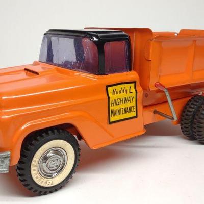 Buddy L Highway Maintenance Dump Truck (Restored)