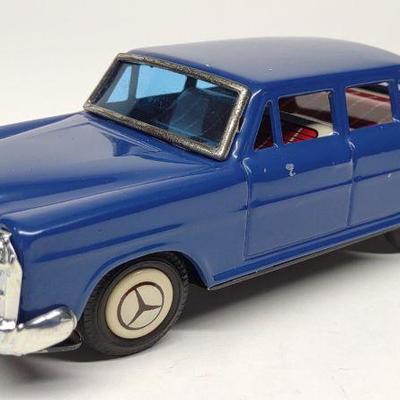 Vintage Japan Mercedes Benz 250SE Friction Toy Car
