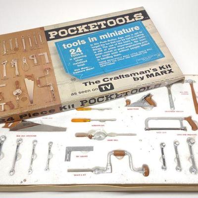 Marx Pocketools Craftsman's Kit (Complete in Box)