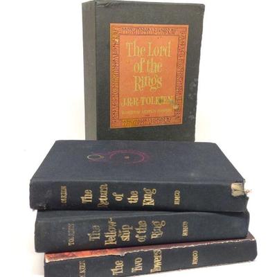 J.R.R. Tolkien Lord of the Rings 2nd Ed. Book Set