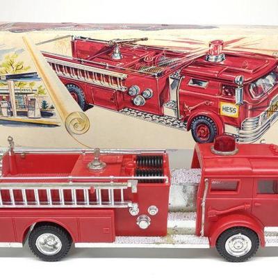 1970 Hess Fire Truck w/ Original Box (Works)