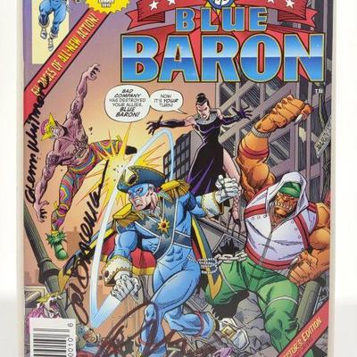 Signed Blue Baron #1.2 Comic Book (4 Signatures)