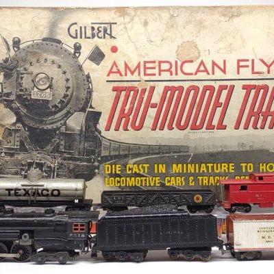 Gilbert American Flyer Tru-Model HO Train Set