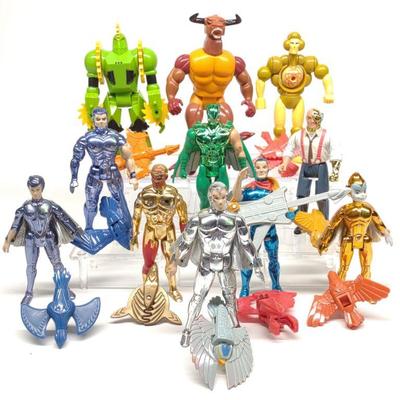 1987 Silverhawks Action Figures (Lot of 11)