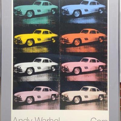 Andy Warhol Mercedes-Benz 300 SL Car Art Print