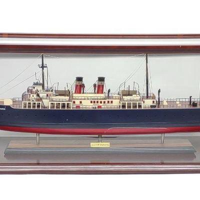 32" SS City of Milwaukee Car Ferry Model Ship