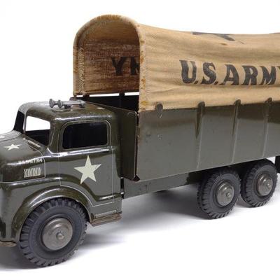 1950s Marx Lumar US Army Carrier Transport Truck