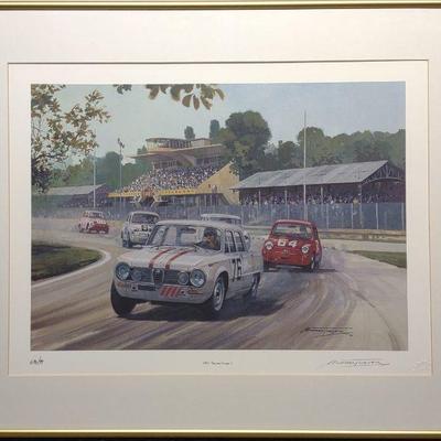 Michael Turner Signed 1965 Turismo Racing Print