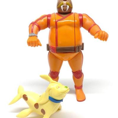 1986 TigerSharks Doc Walro Action Figure Toy