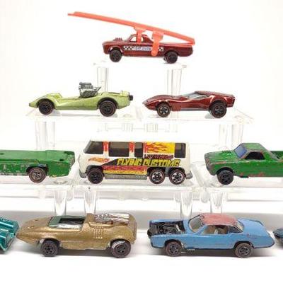 10 Hot Wheels Redline Toy Cars