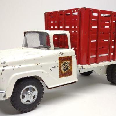 1959 Tonka Farms High Rack Stake Truck Toy