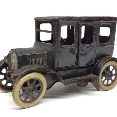1920s Orobr German Tin Wind-up Model T Toy Car