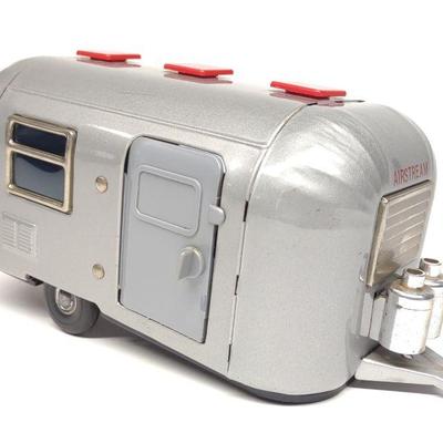 Bandai Japan Airstream Camper Trailer Tin Toy