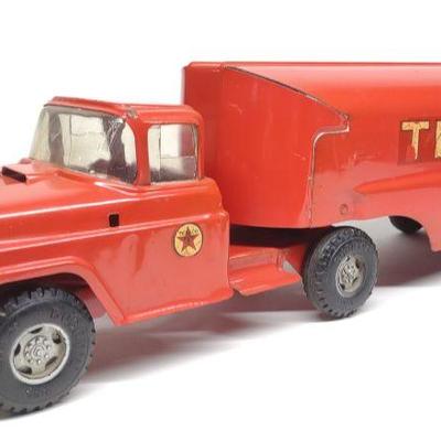Original Buddy L Texaco Tanker Toy Truck
