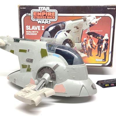 1981 Star Wars Slave I Toy Ship w/ Box