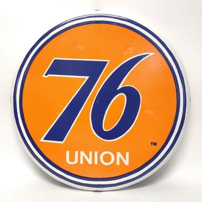 Union 76 Porcelain Button Sign (Repro.)