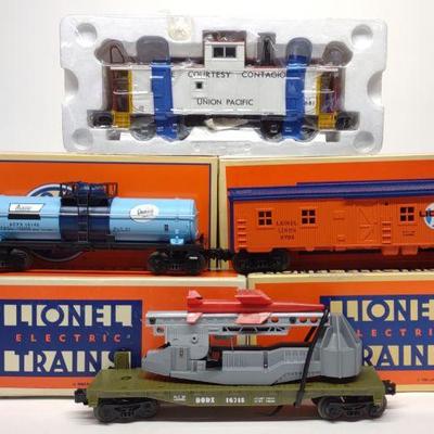 (4) Lionel Trains in Boxes