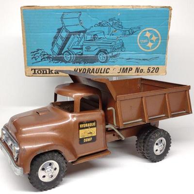 1957 Tonka Hydraulic Dump Truck w/ #520 Box