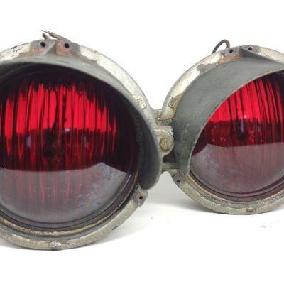2 Railroad Signal Lights (General Railway Signal)