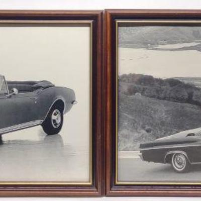 1966 Chevy Impala & 1969 Camaro Car Prints