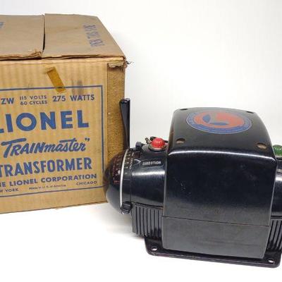 Lionel Post-war ZW 275W Trainmaster Transformer