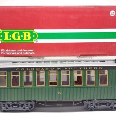 LGB 37800 C&S Passenger Car Train w/ Box