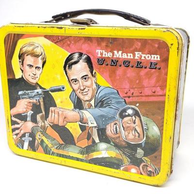 1966 The Man From U.N.C.L.E. Tin Litho Lunch Box