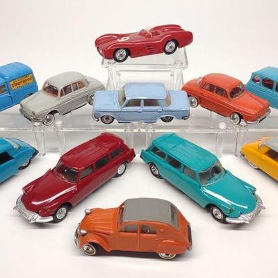 (11) Vintage Norev 1/43 Scale Model Cars