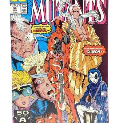 Marvel The New Mutants No. 98 Comic Book