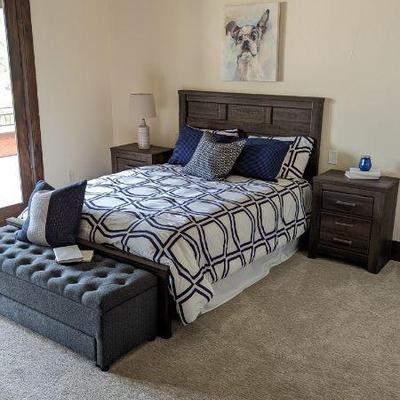 Ashley Furniture queen bed frame