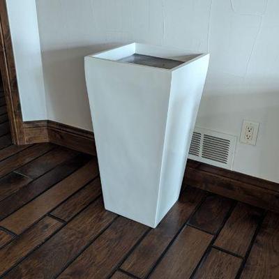 Large white planter