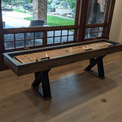 American Legend Kirkwood 9' LED light up shuffleboard table