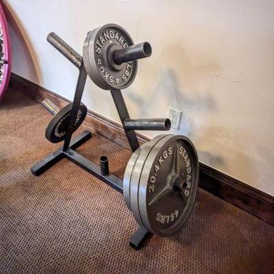 Body Solid steel grip olympic set