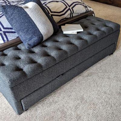 Ella tufted storage bench
